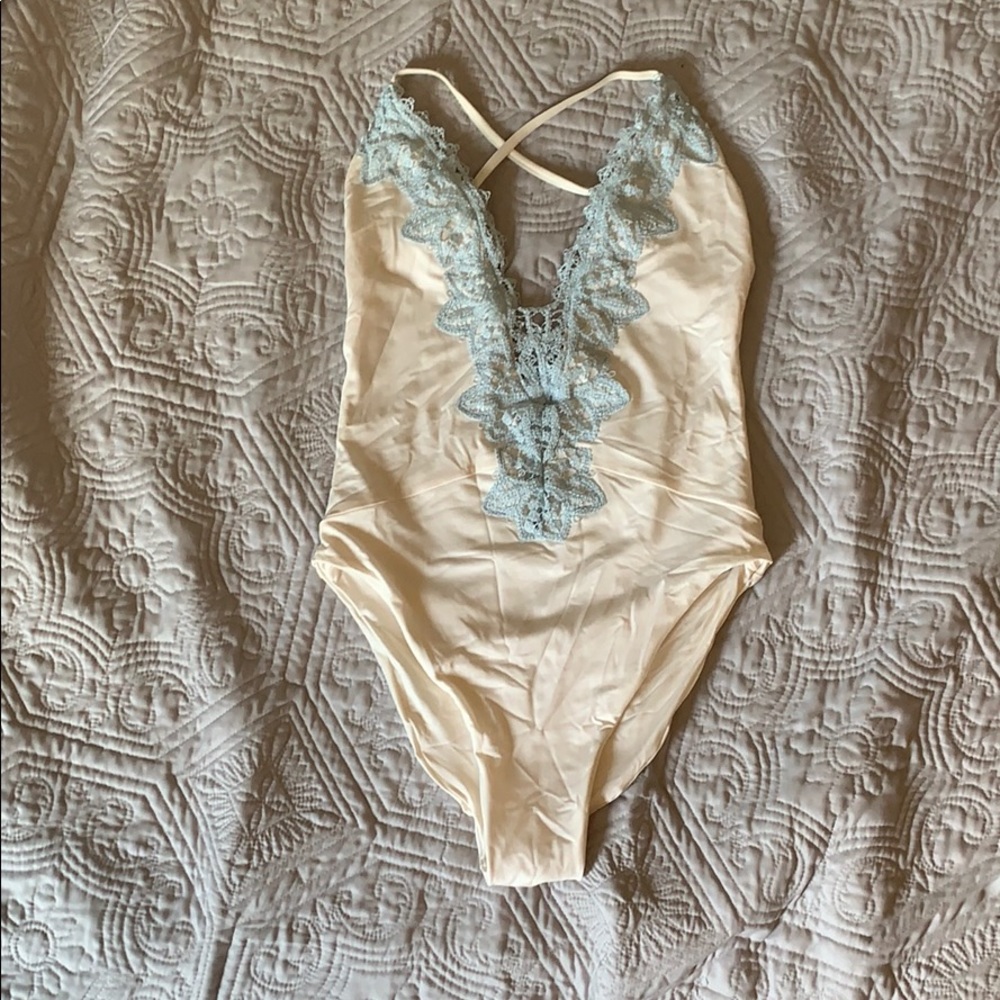 BLUE LIFE one piece swim suit